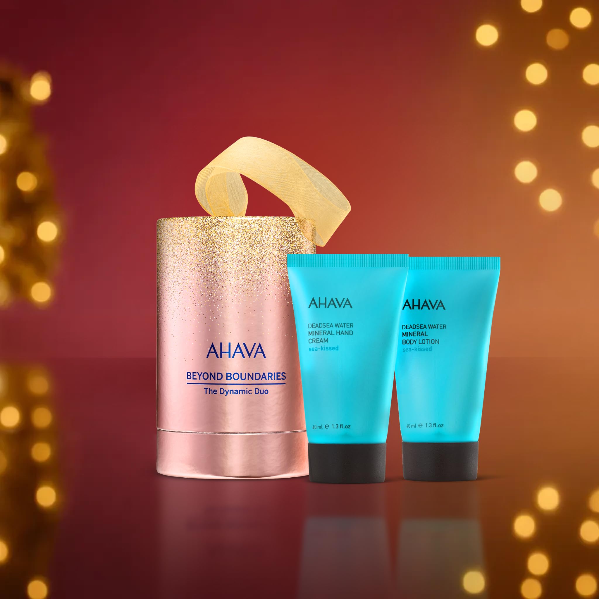 AHAVA The Dynamic Duo Gift Set - Includes Mineral Body Lotion Sea-Kissed & Mineral Body Lotion Sea-Kissed 2 x 1.3 Fl.Oz